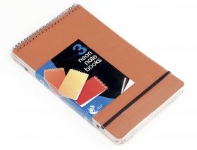 Neon Note Books 210mm x 128mm (3 Pack)