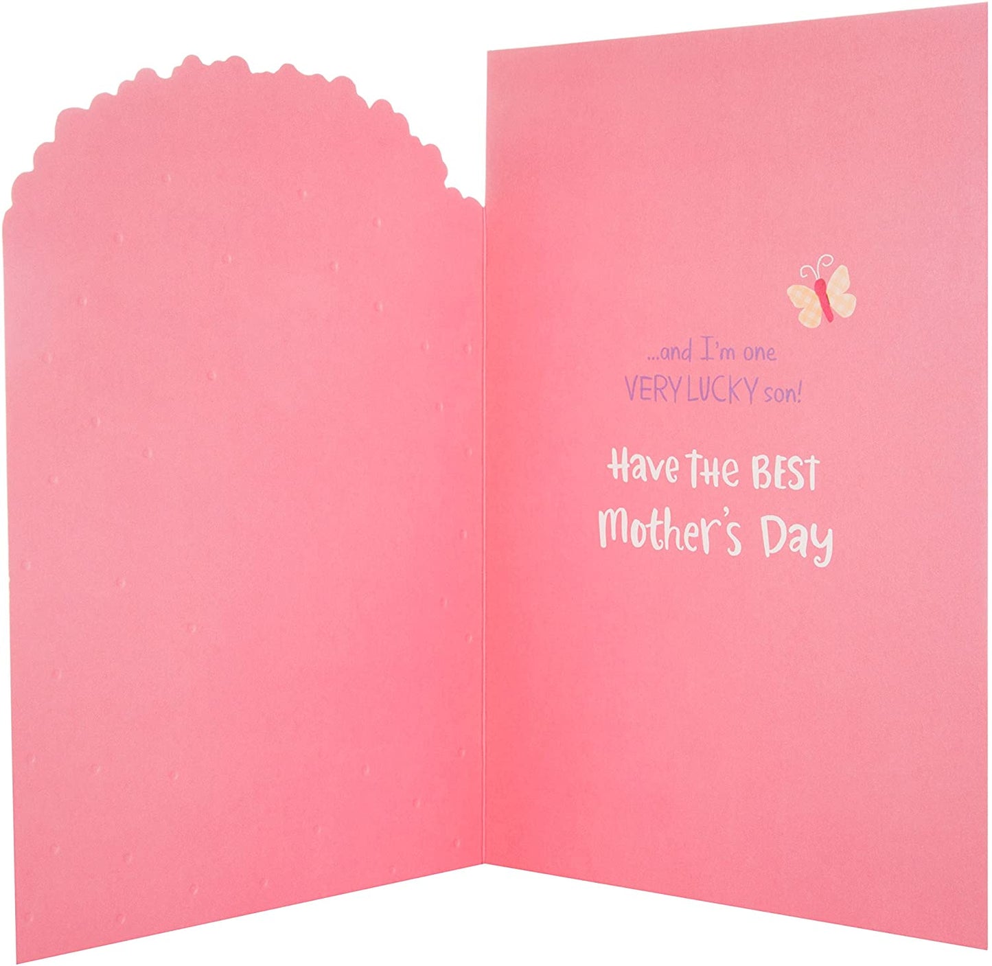 For You Mum Cute Teddy In Present Box Mother's Day Card From Your Son