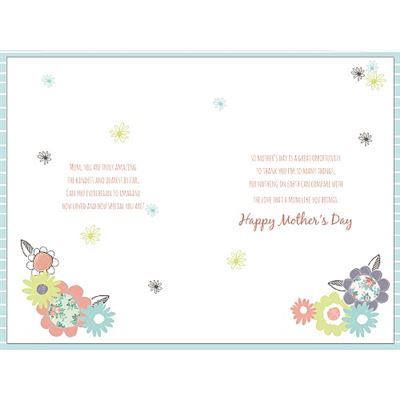 Mum From Both Of Us Lovely Verse Mother's Day Card