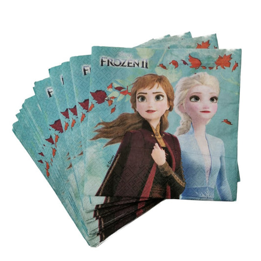 Pack of 20 Frozen 2 Design 2Ply Napkins