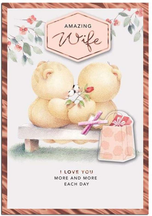 Forever Friends To My Wife Birthday Card