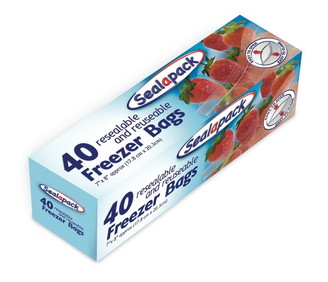 Freezer Bags 40pk 178 x 203mm