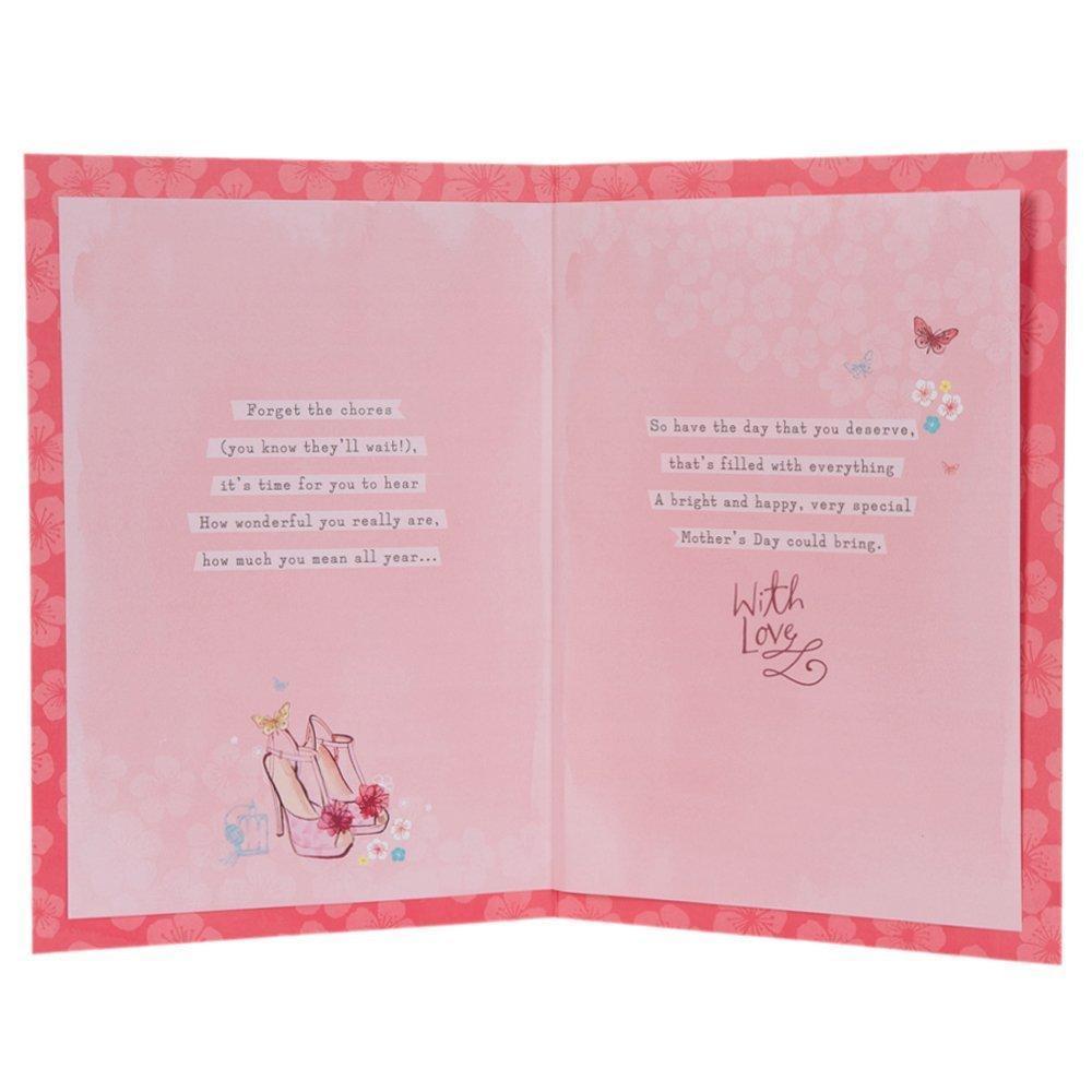 'Traditional 3D Illustrated' Mother's Day Card 