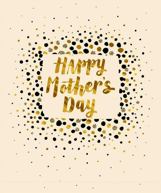 Ivory Gold Mother's Day Blank Card