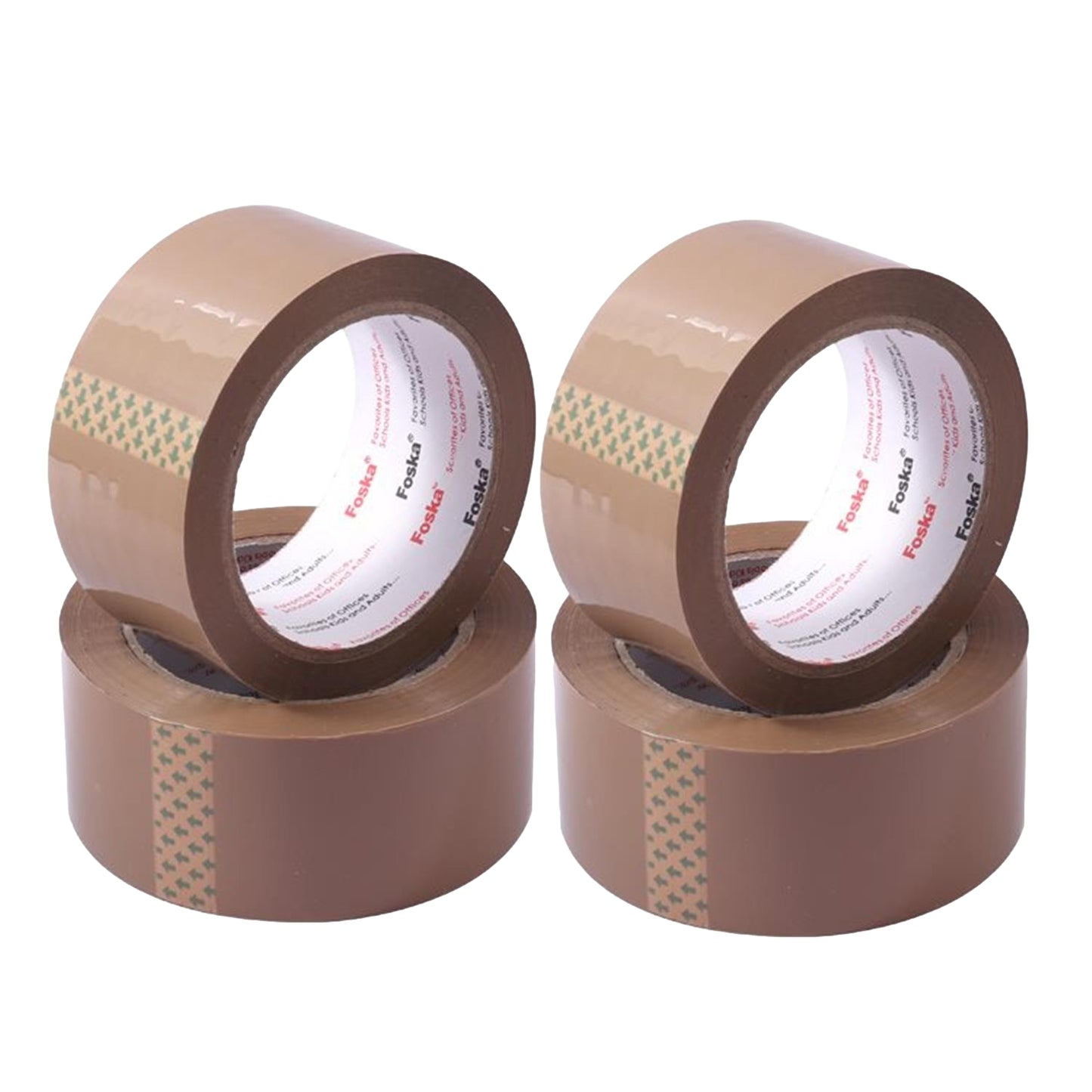 Pack of 6 Brown Bopp Tape For Packing 48mm x 50m