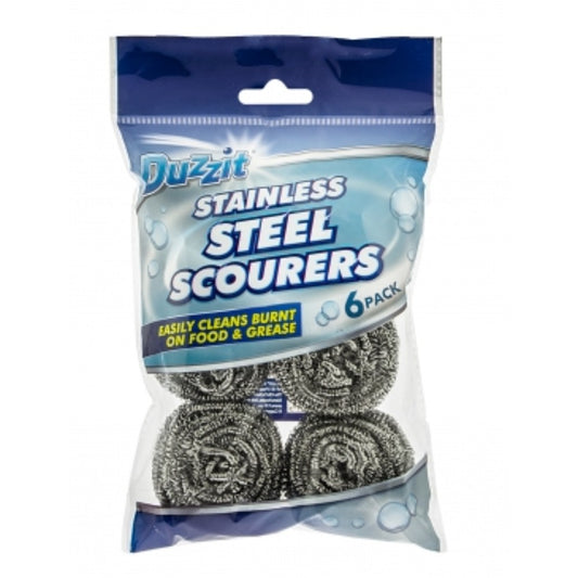 Pack of 6 Duzzit Scouring Ball 18Gms