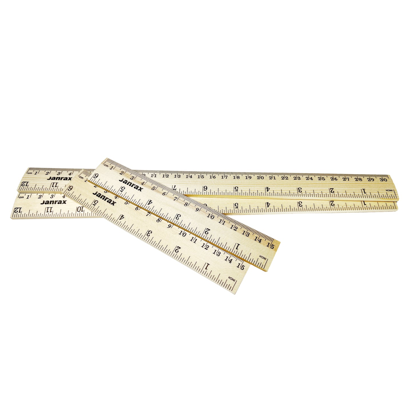 30cm Wooden Ruler by Janrax
