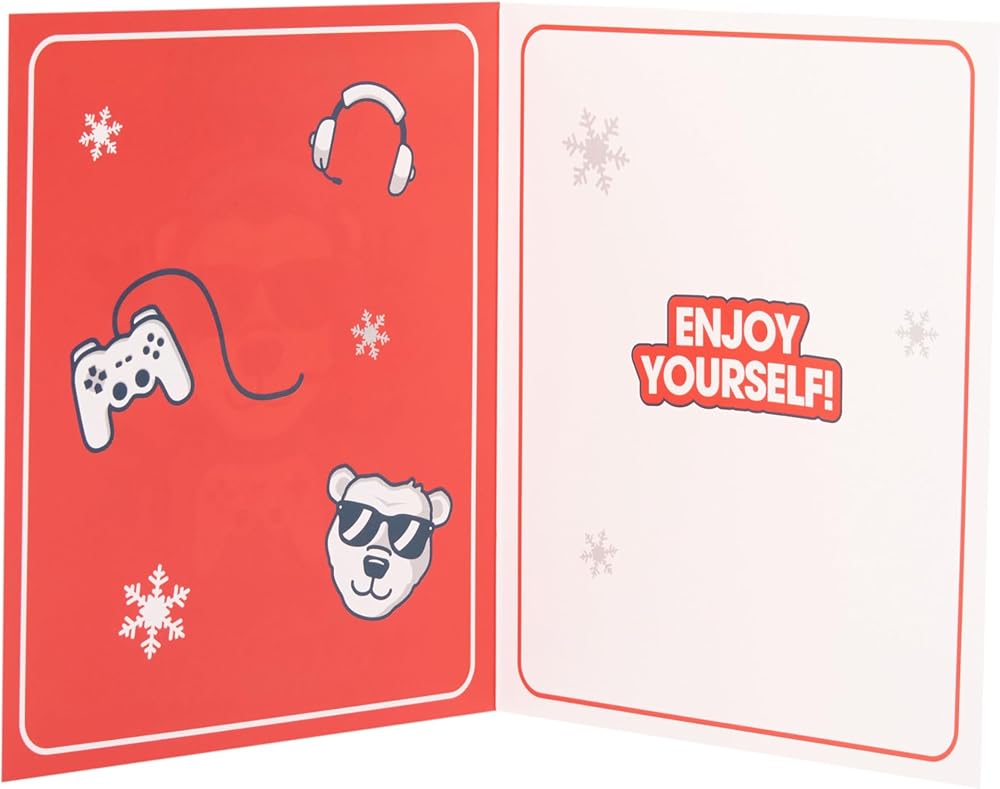 Seasons Gamings Design Son Christmas Card