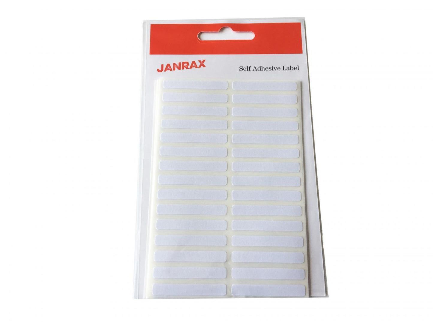 Pack of 210 White 5x35mm Rectangular Labels - Adhesive Stickers