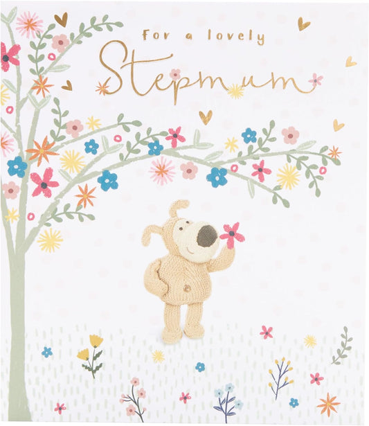 A Lovely Stepmum an Extra-Special Cute Boofle Mother’s Day Card