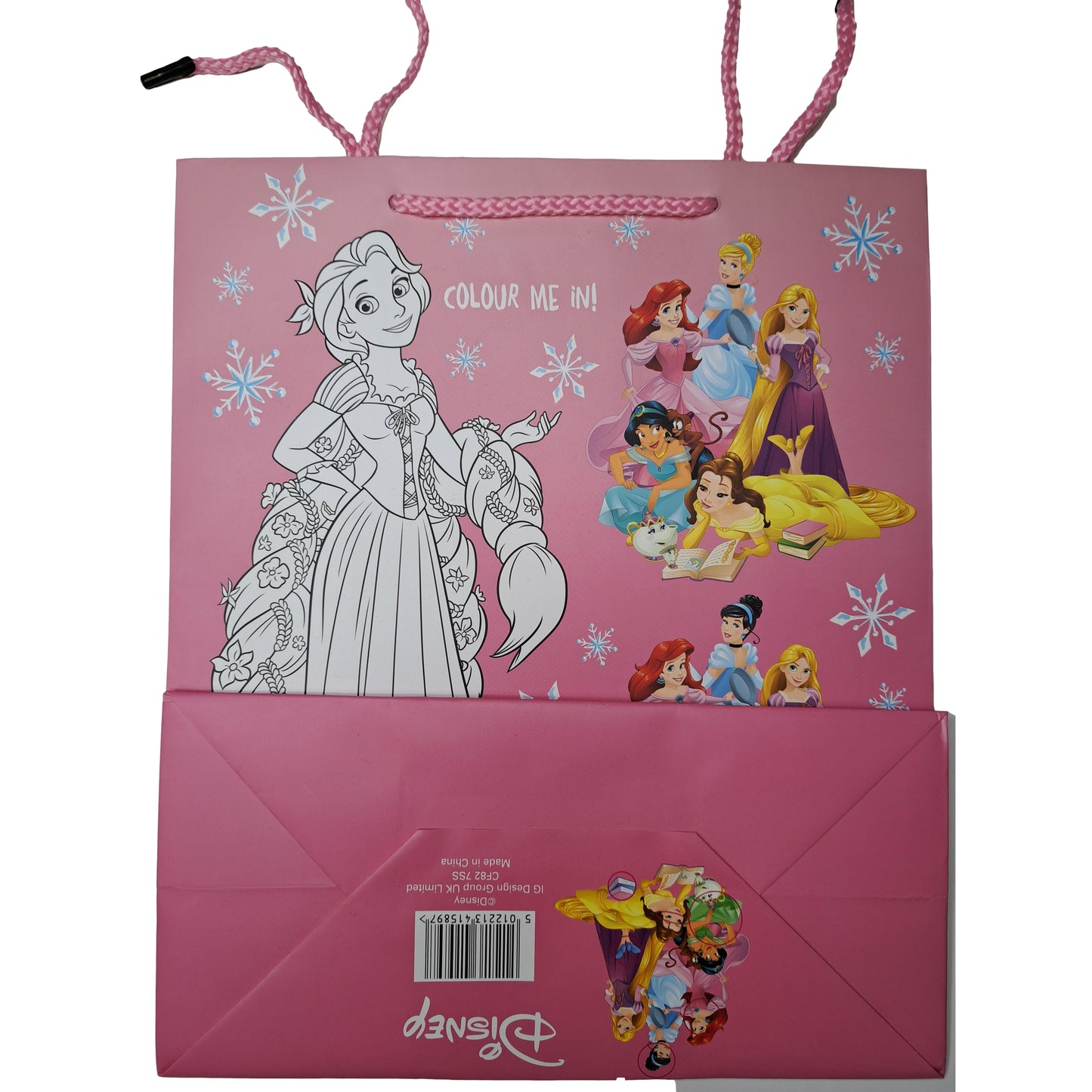 Pack of 12 Princess Large Christmas Gift Bags