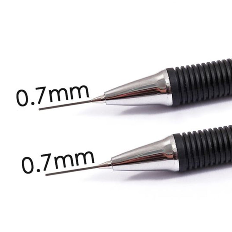 Pack of 12 0.7mm Pen Style Mechanical Pencils With Eraser