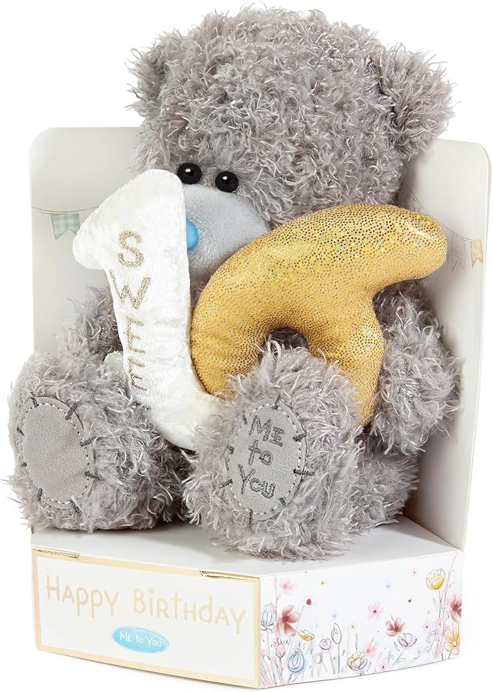 Me To You Tatty Teddy 16th Birthday Plush 15cm High