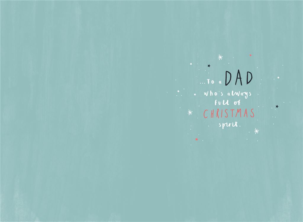 Jumper Design Dad Christmas Card