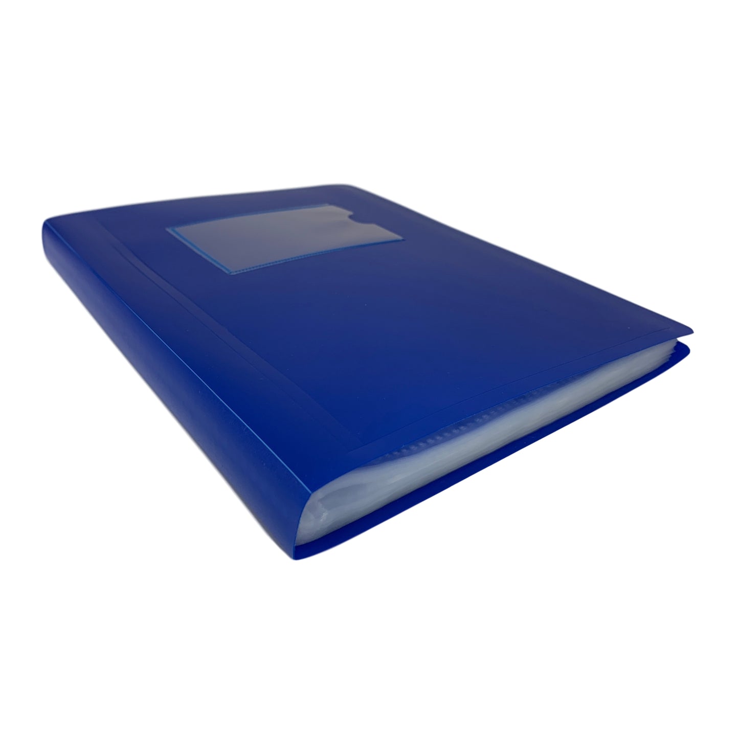 A5 Blue Flexible Cover 100 Pocket Display Book