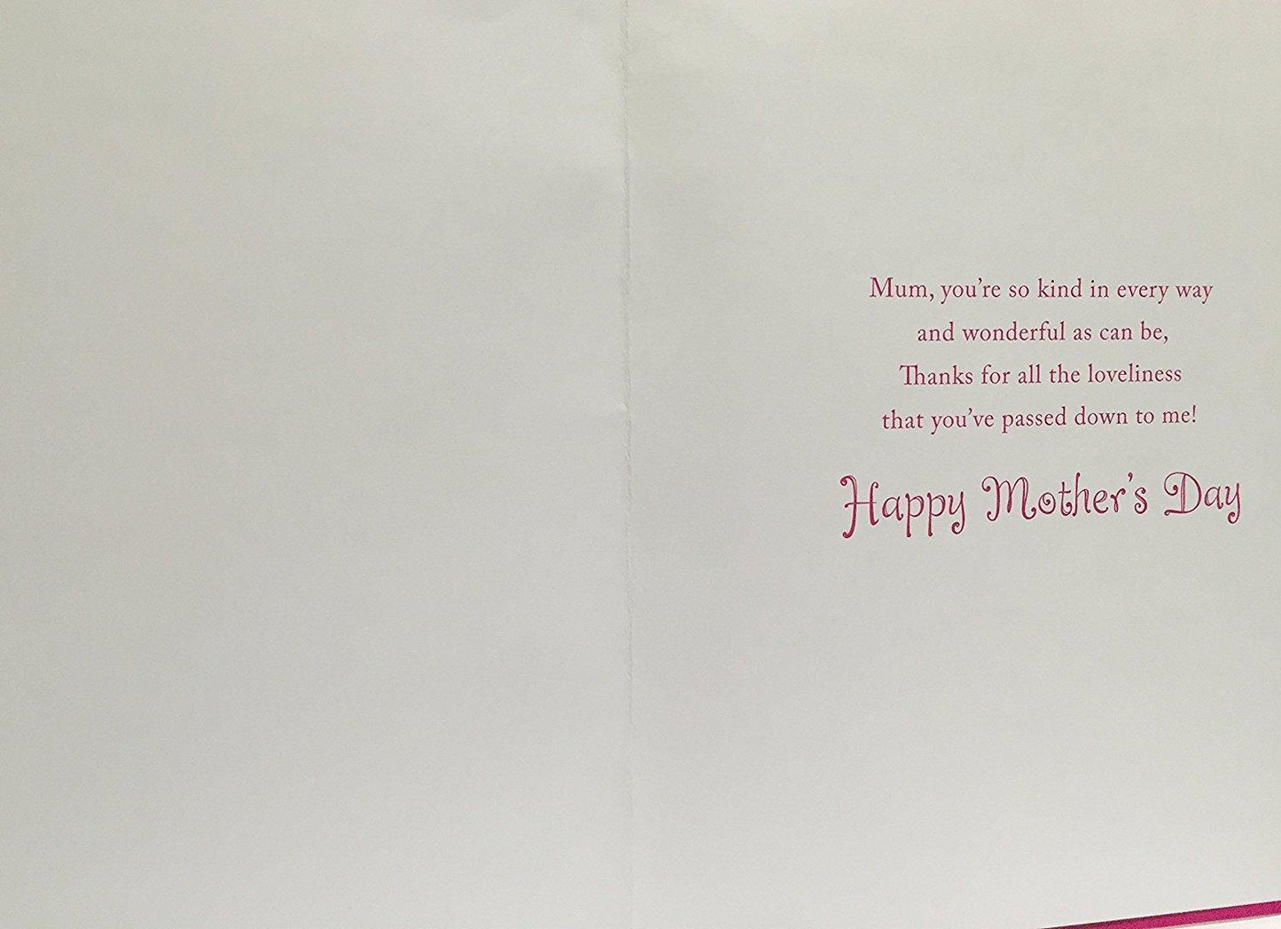 Just For You Mum Cute Cats Design Mother's Day Card