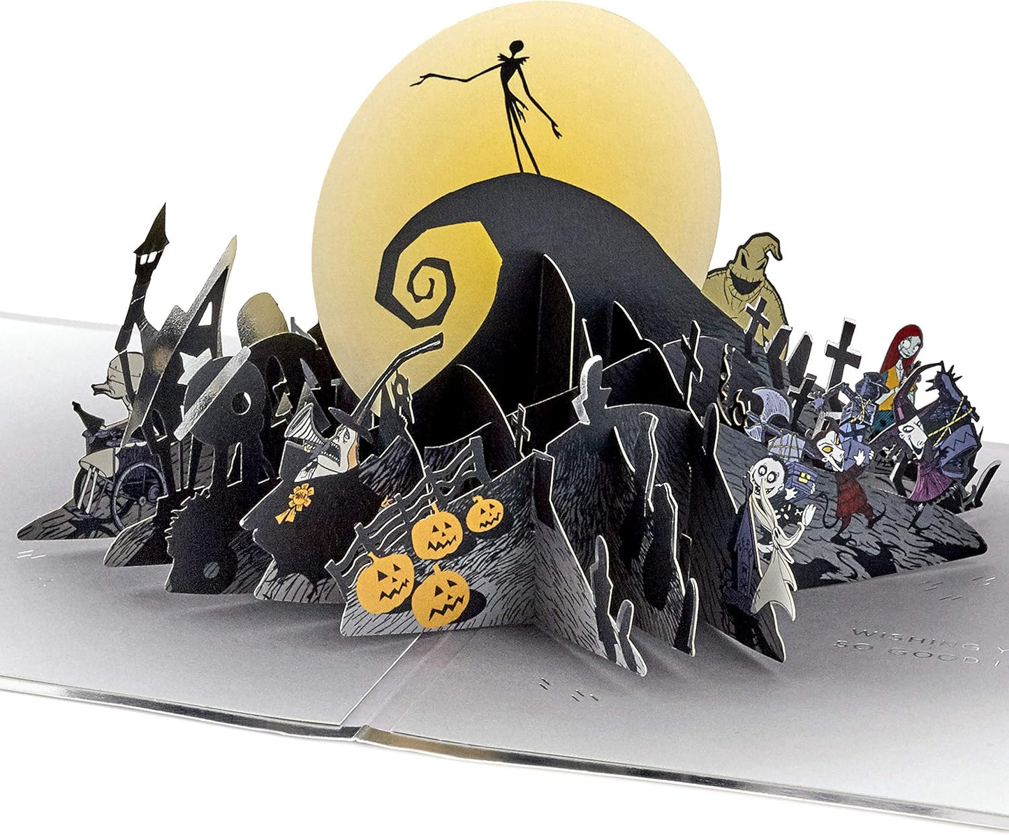 Signature Paper Wonder Nightmare Before Christmas Pop Up Birthday Christmas Card
