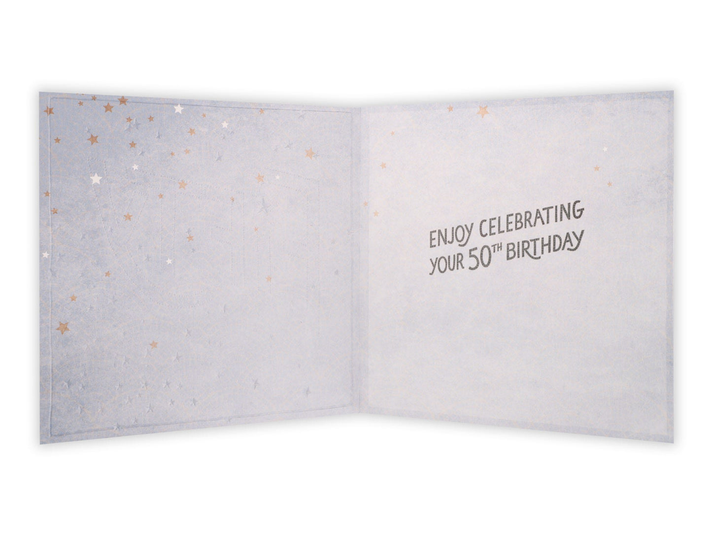 50th Mosaic Birthday Card age 50 for Him