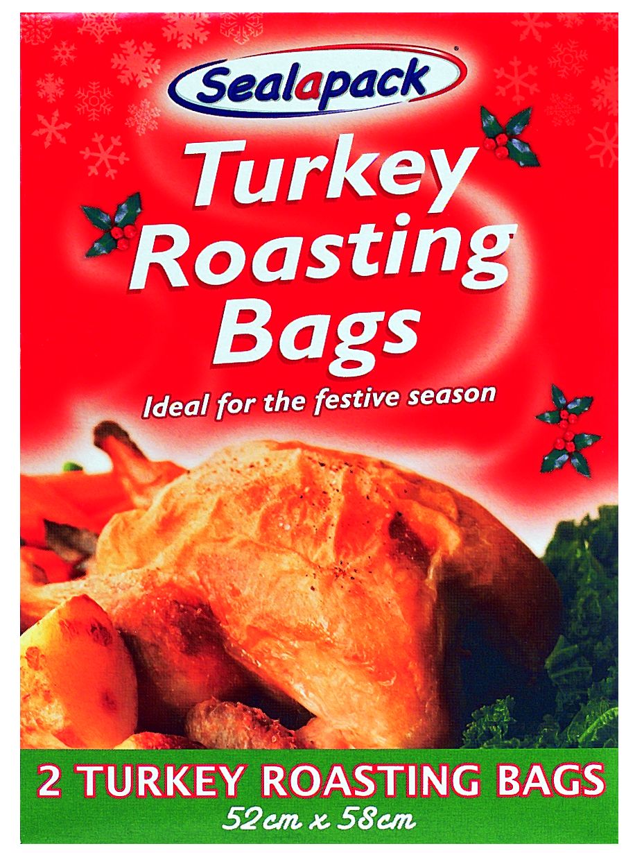 Pack of 2 Turkey Roasting Bags 52cm x 58cm