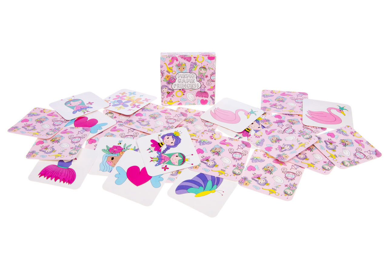 Box of 60 Princess Mini Memory Games 28 Cards