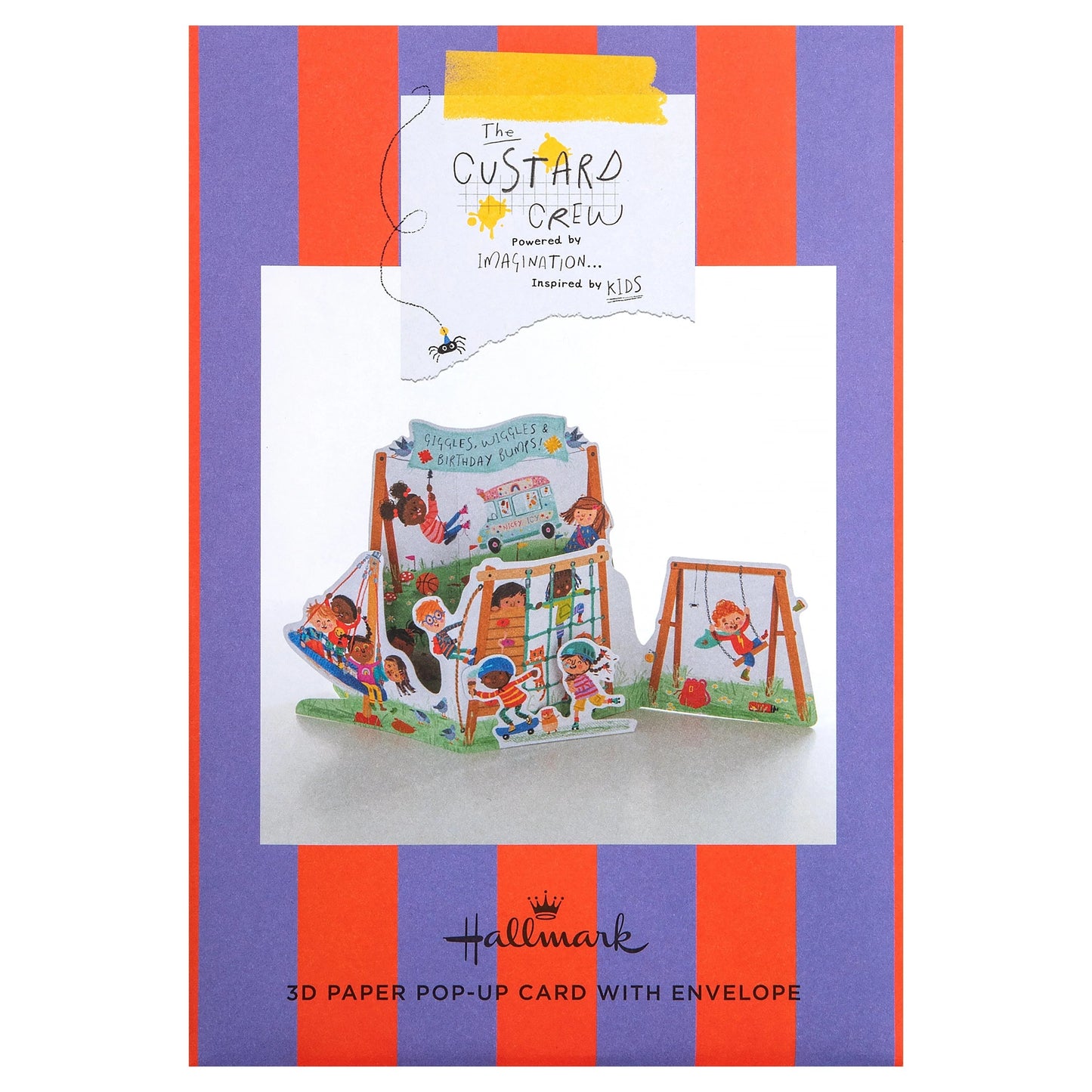 3D & Pop Up Children's Park Design Kids Birthday Card