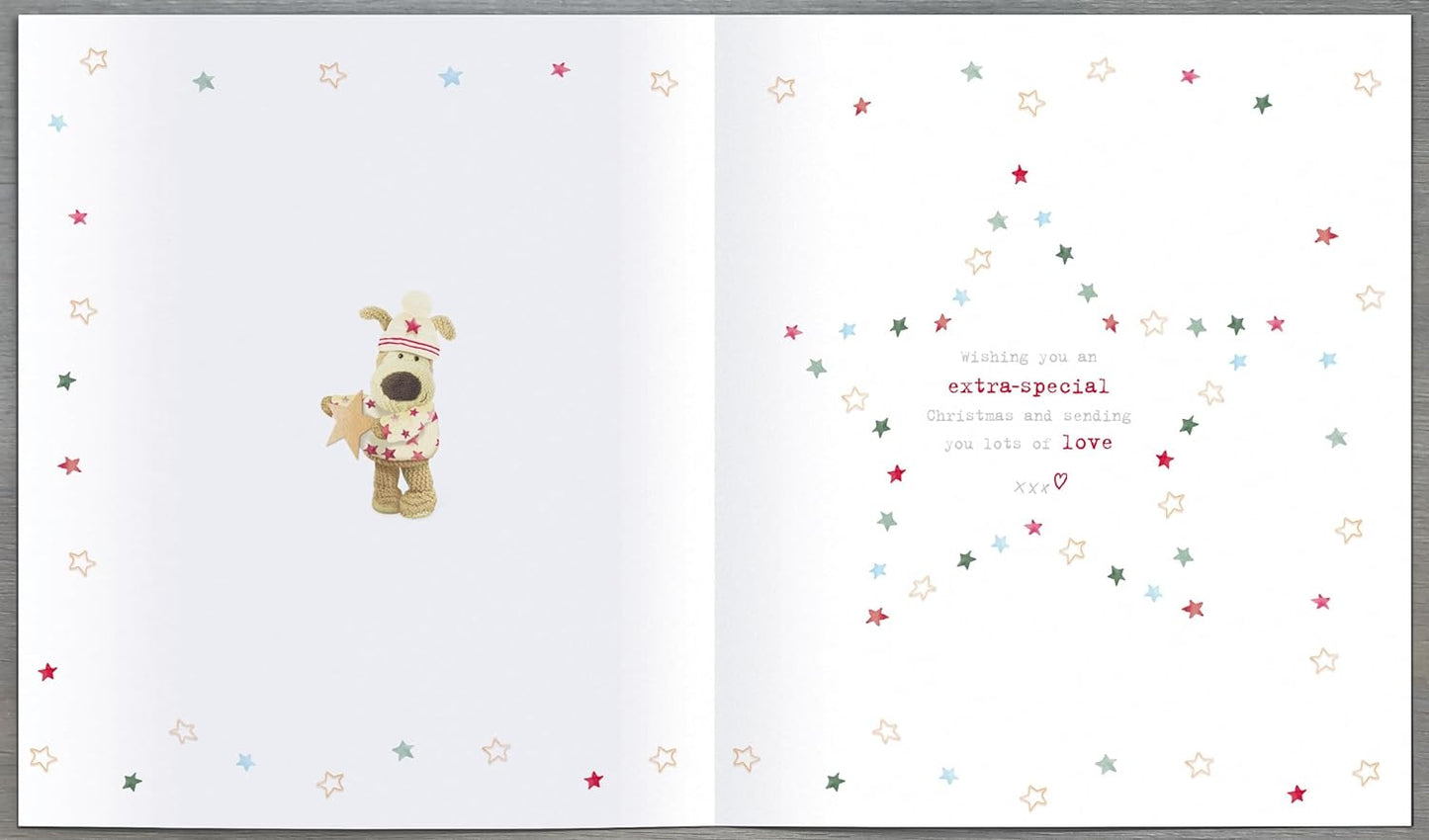 Granddaughter Christmas Card Cute Boofle