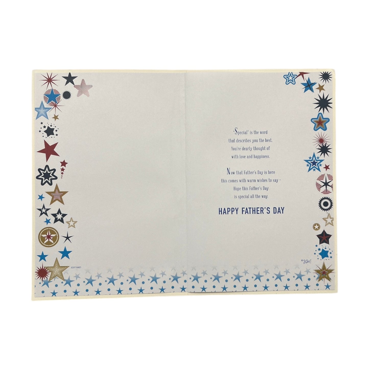 Especially For You Star Brust Design Father's Day Card