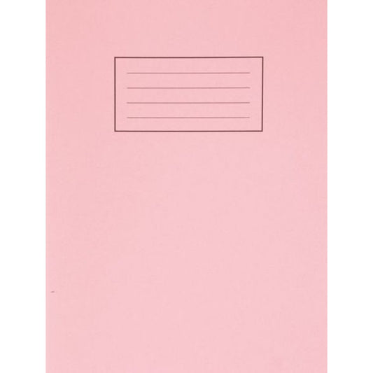 9"x7" Pink Plain Inner Exercise Book