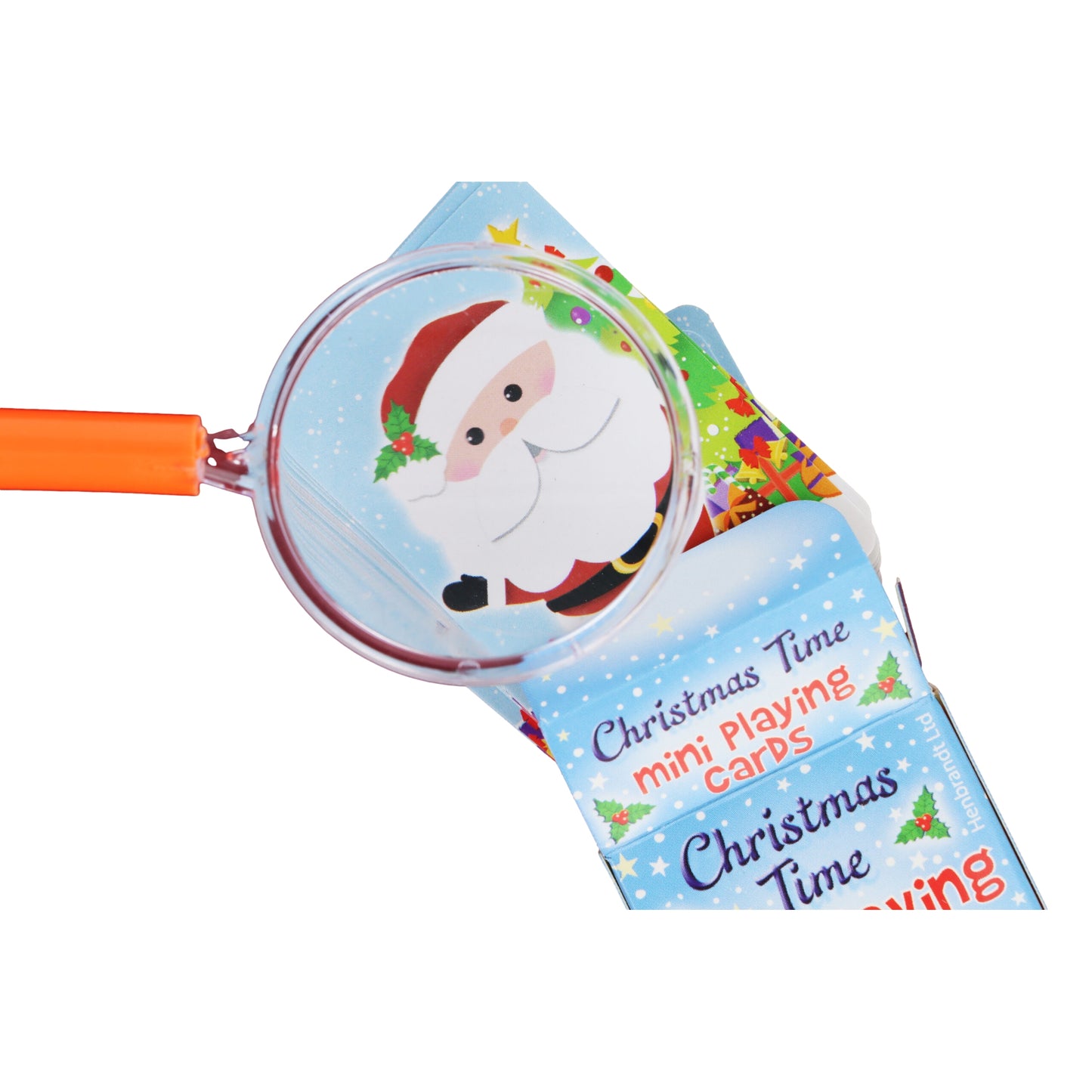 Mini Christmas Playing Cards 6x4cm