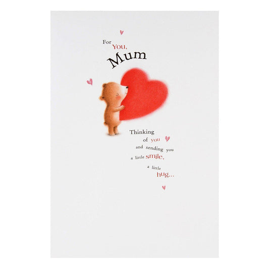 For Mum 'Sending A Smile' Mother's Day Card