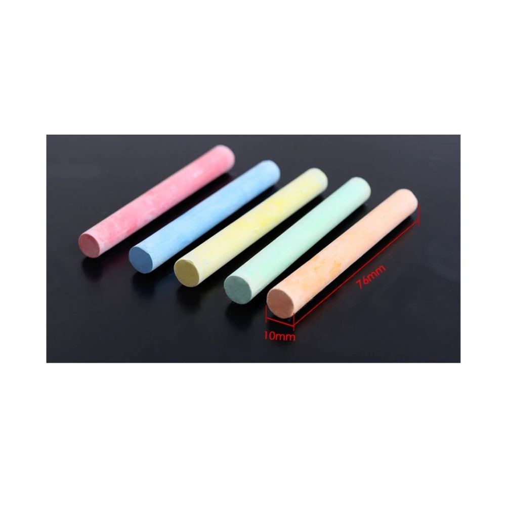 Pack of 300 Coloured Chalk Sticks - Non Toxic