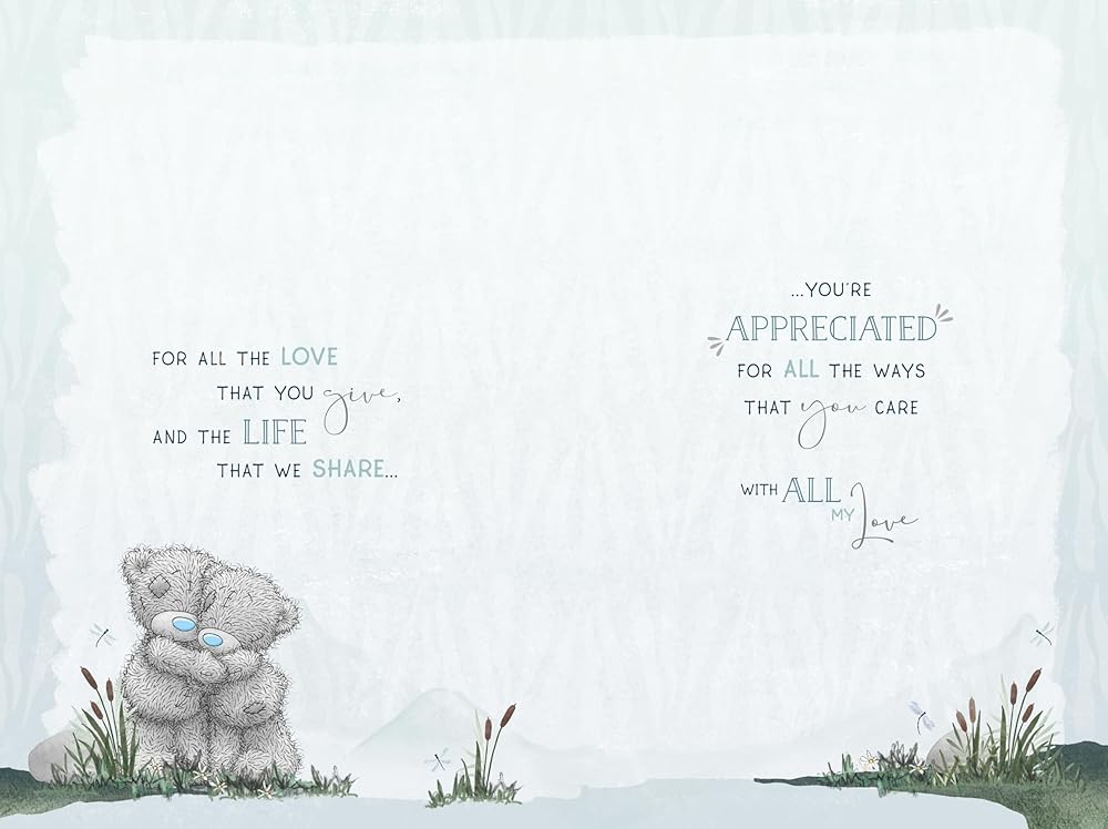 Bears By Campfire One I Love Father's Day Card
