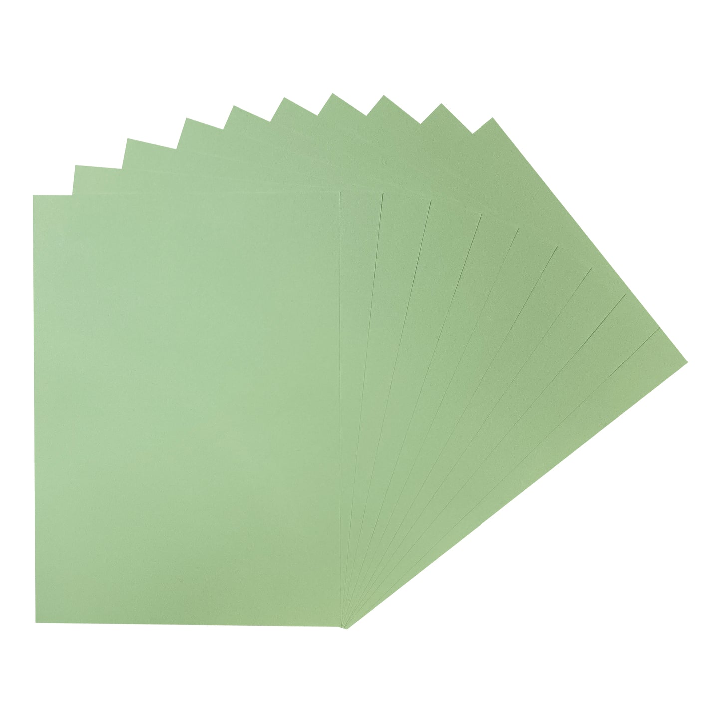 Pack of 1000 A4 Pastel Green Coloured Paper 75gsm Sheets