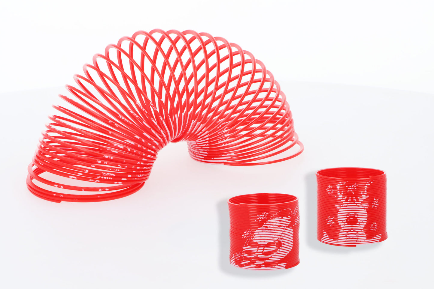 Pack of 6 Red Christmas Springs 6.5cm