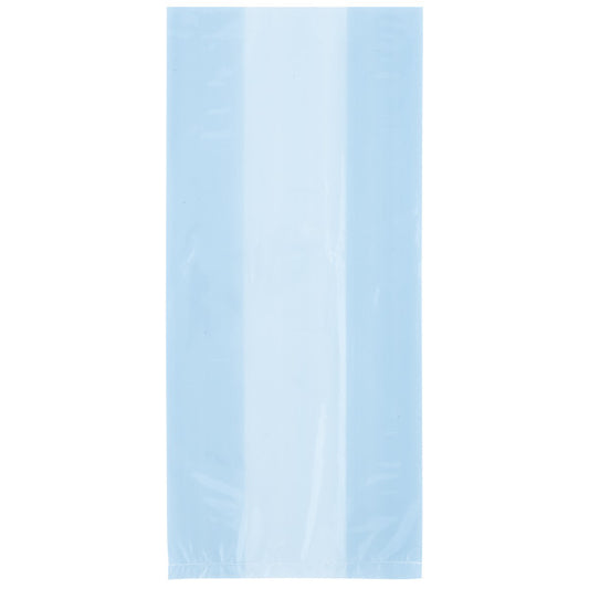 Pack of 30 Baby Blue Cellophane Bags