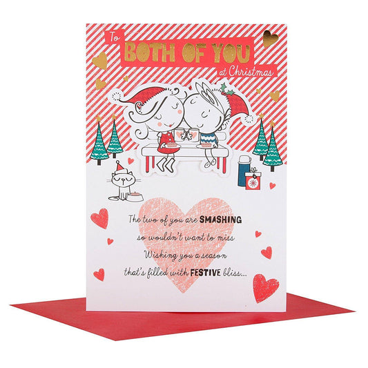 Hallmark To Both Christmas Card 'And Happy New Year' -
