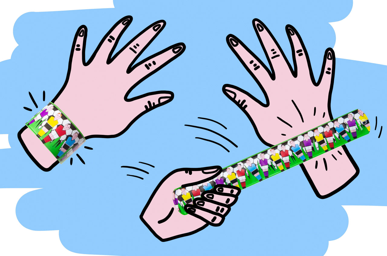 Single Football Snap Bracelet