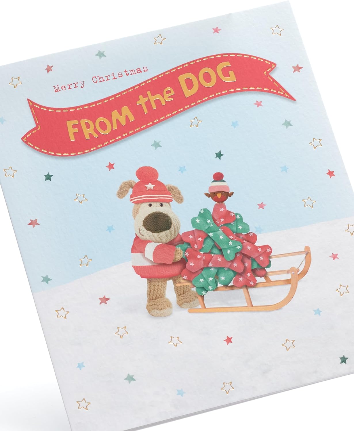 Boofle Cute Design From the Dog Christmas Card
