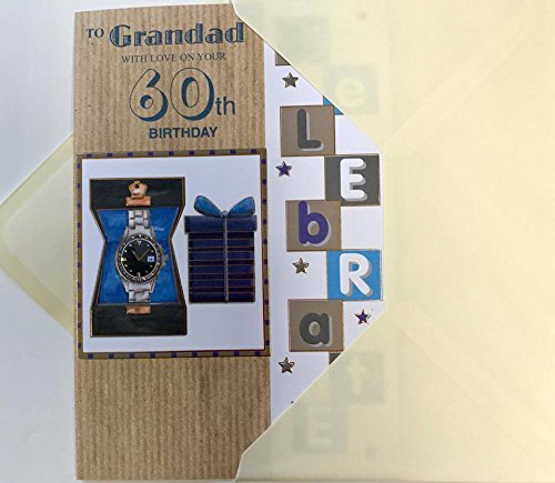 To Grandad With Love On Your 60th Birthday Card