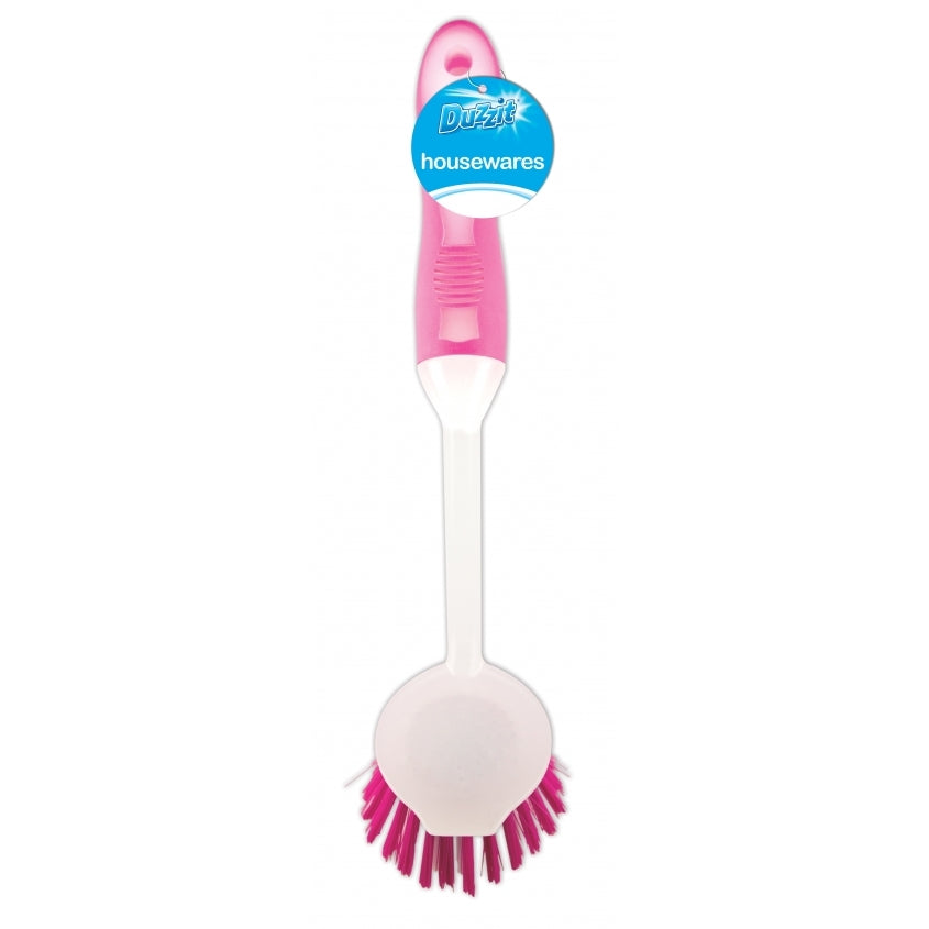Duzzit - Round Head washing Up Dish Brush - Assorted Colours