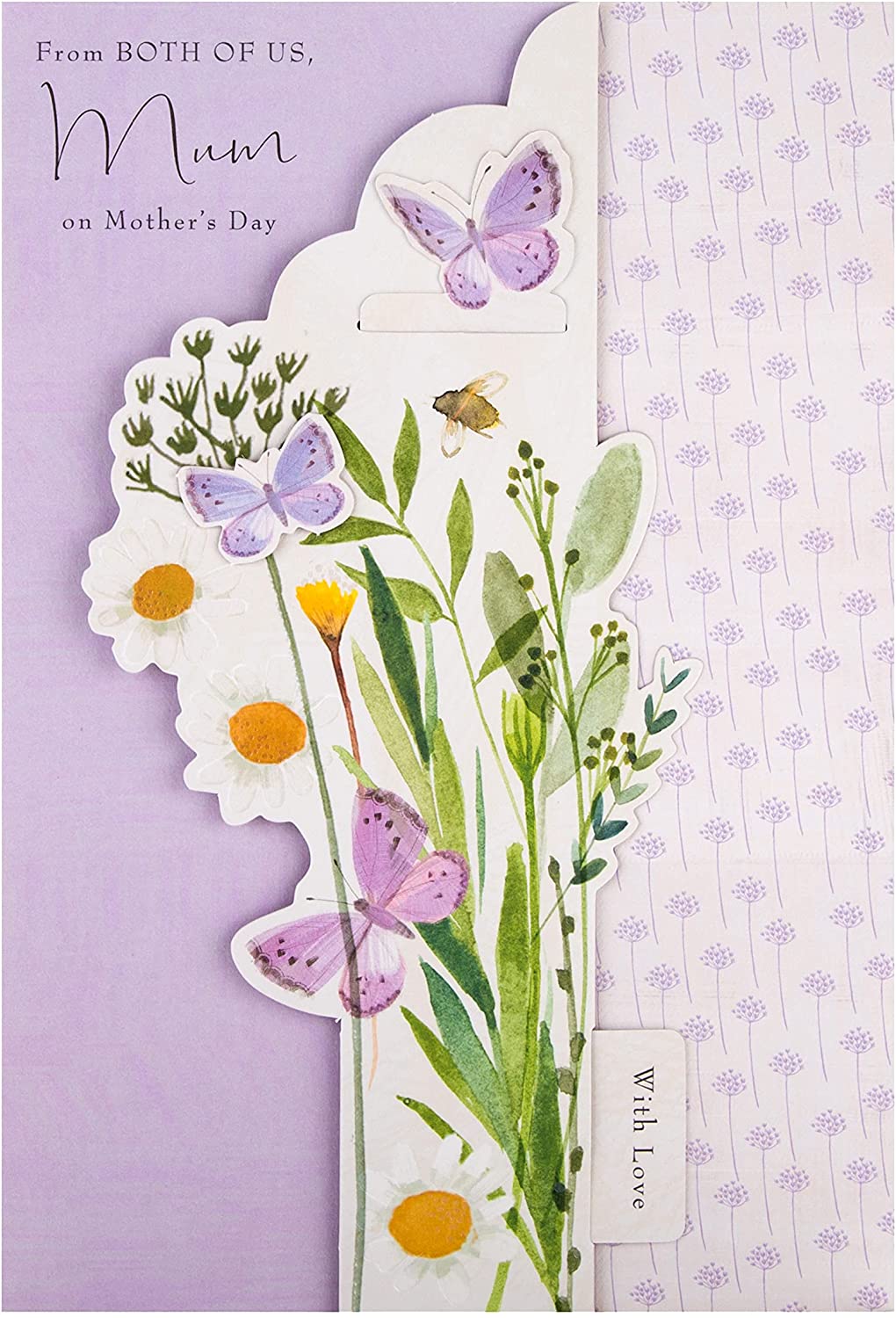 Classic Lucy Cromwell Design with Bookmark Mother's Day Card