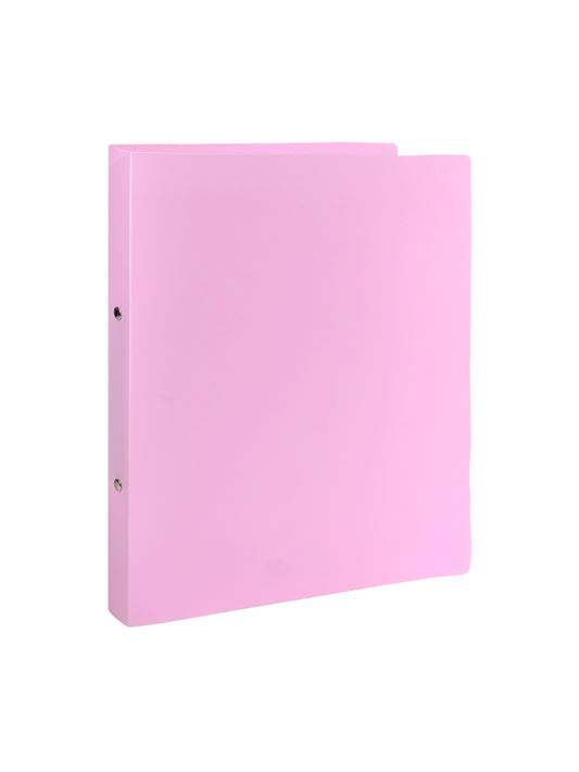 Pack of 5 Pastel Pink A4 Ring Binders
