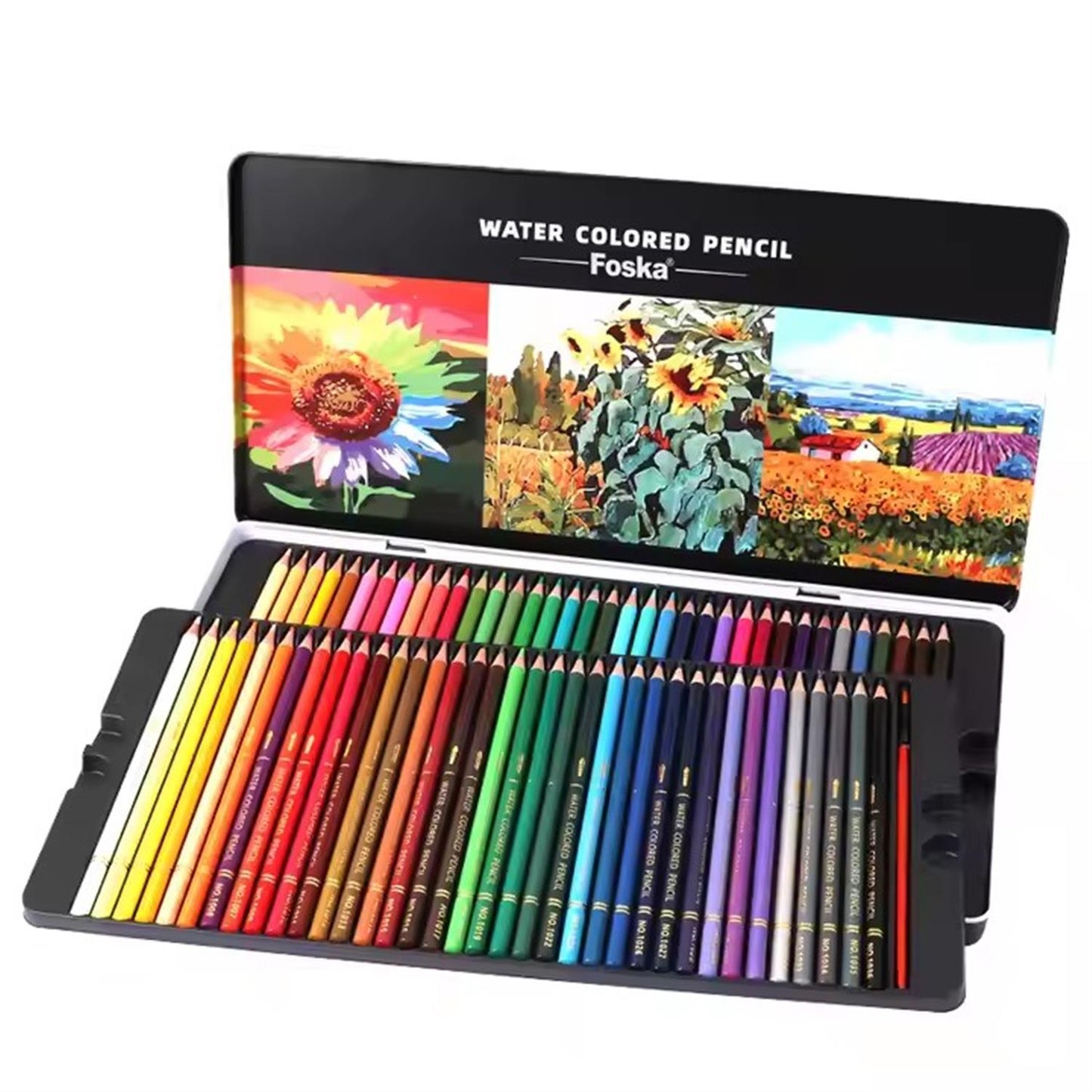 Pack of 72 Professional Water Coloured Pencils