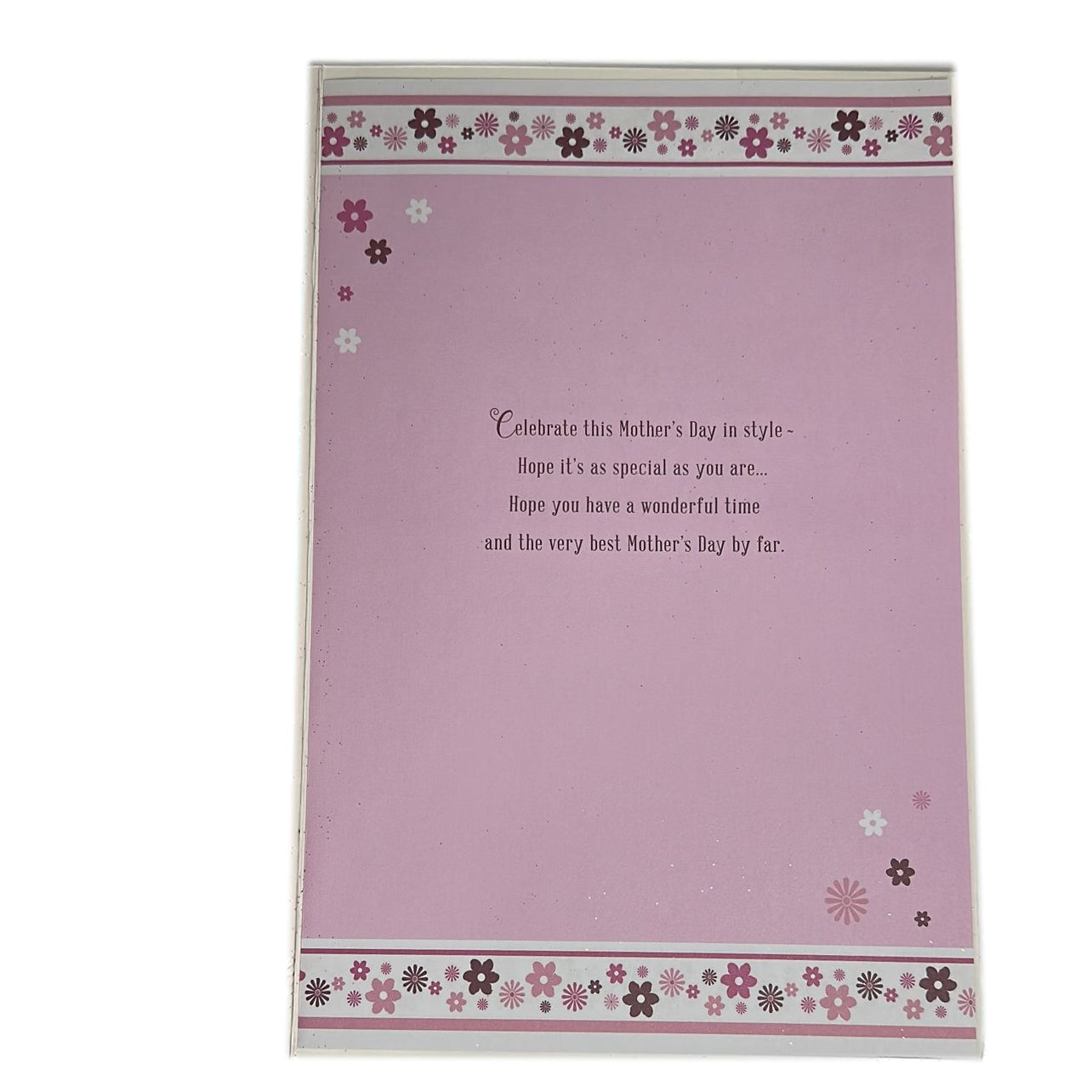 To Partner Glitter Heart Design Mother's Day Card