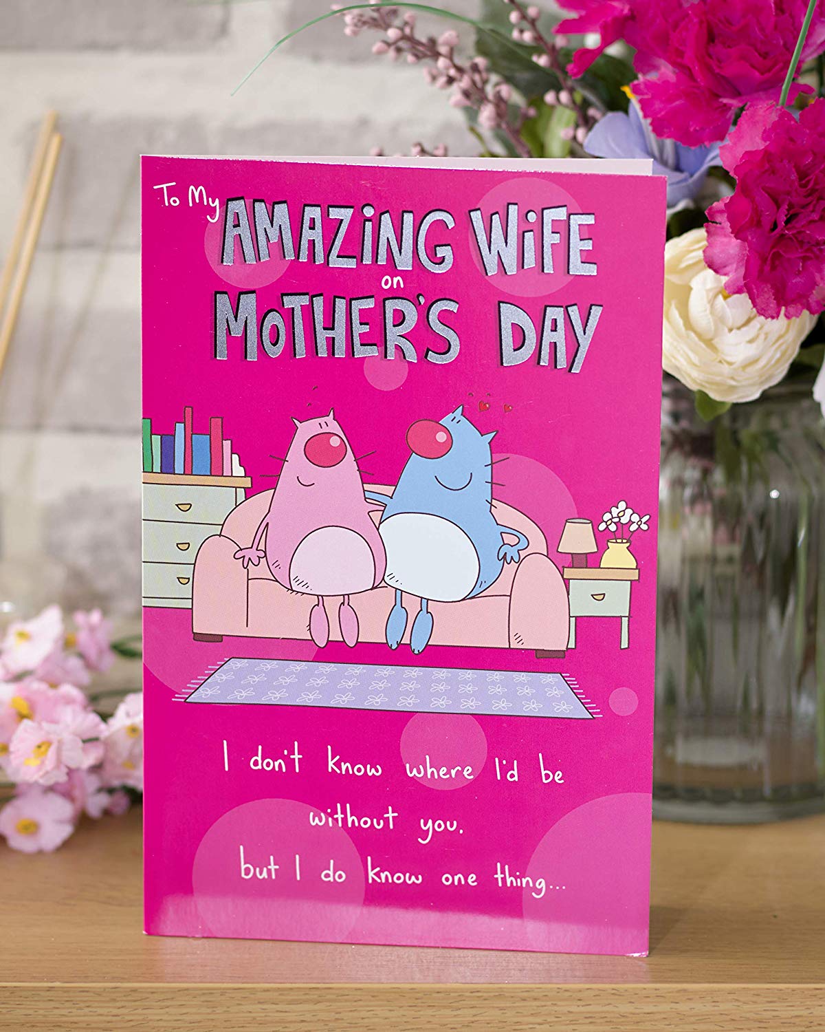 For My Amazing Wife Mother's Day Card