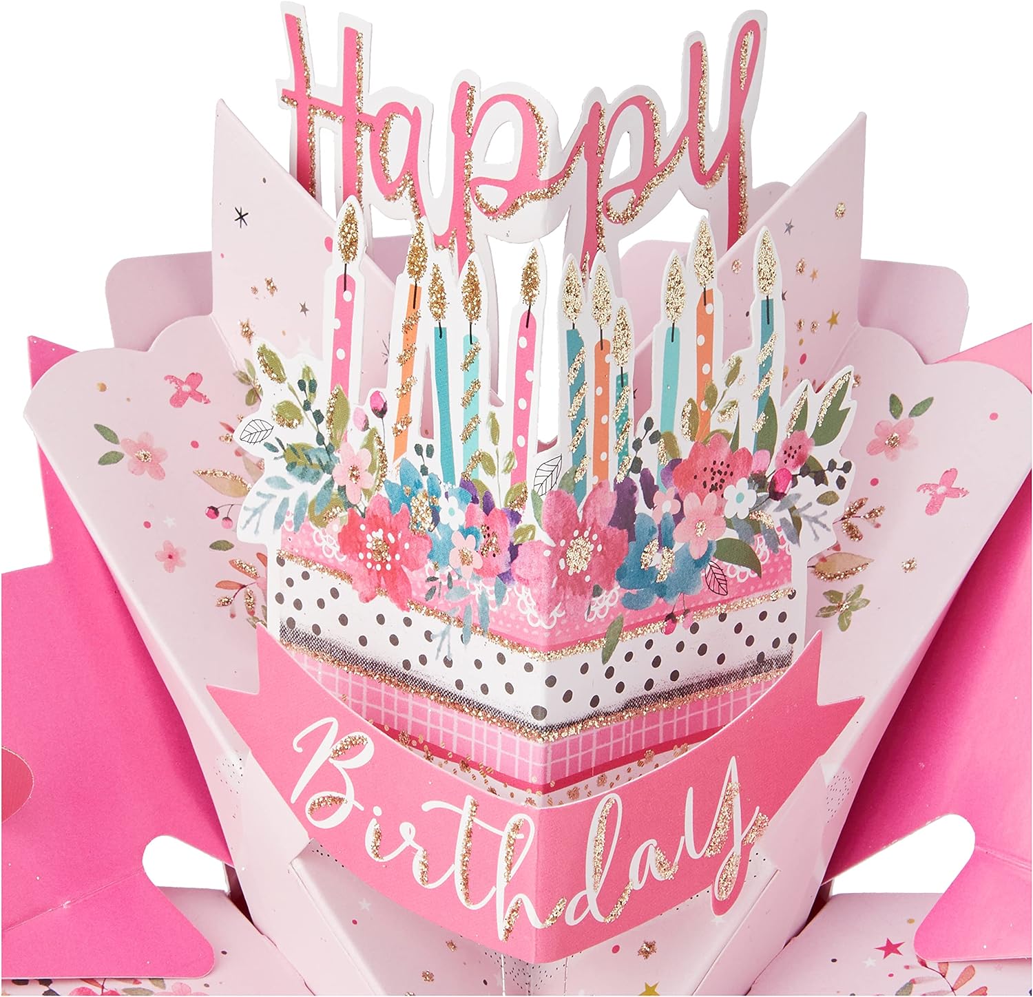 Second Nature - Biglietto pop-up di auguri per copleanno, otivo
