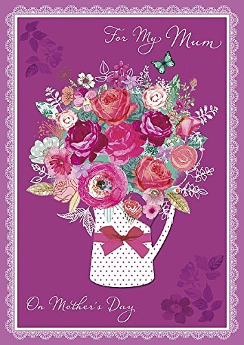 For Mum Nice Verse Bouquet Of Flowers Mother's Day Card