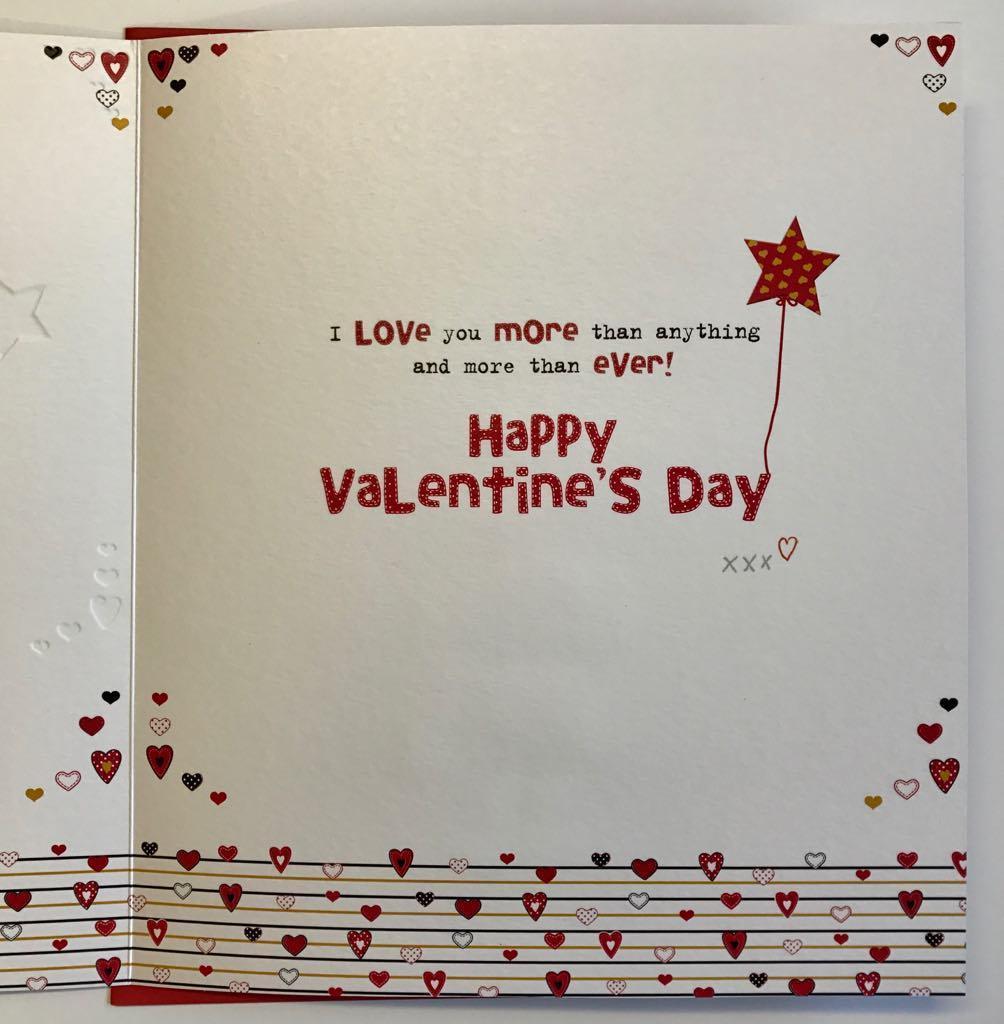 To My Brilliant Boyfriend Boofle Diamante Valentine's Day Card