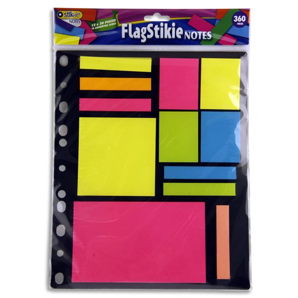 Pack of 360 Pieces Flag Sticky Notes by Stik-ie– Shop Inc