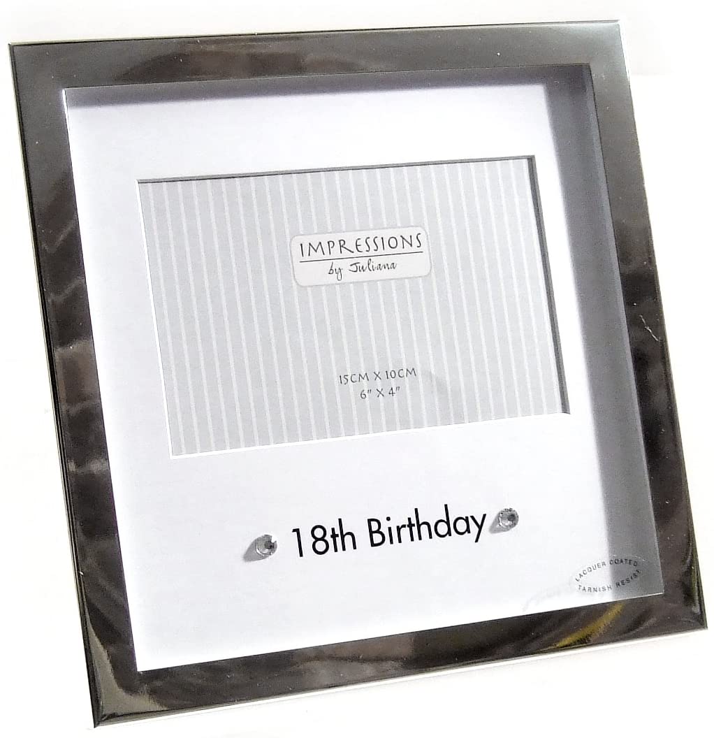 18th Birthday Photo Frame 15 x 10cm (6"x4") {DC}